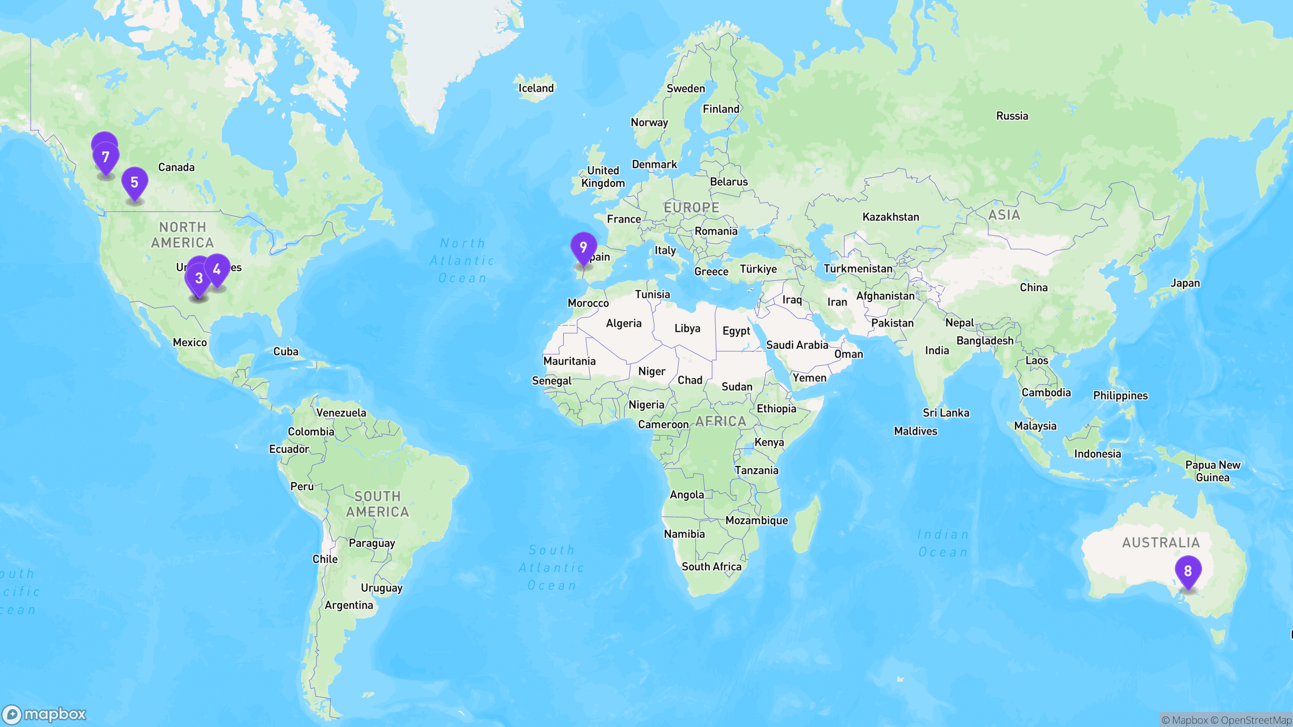 iren dc map